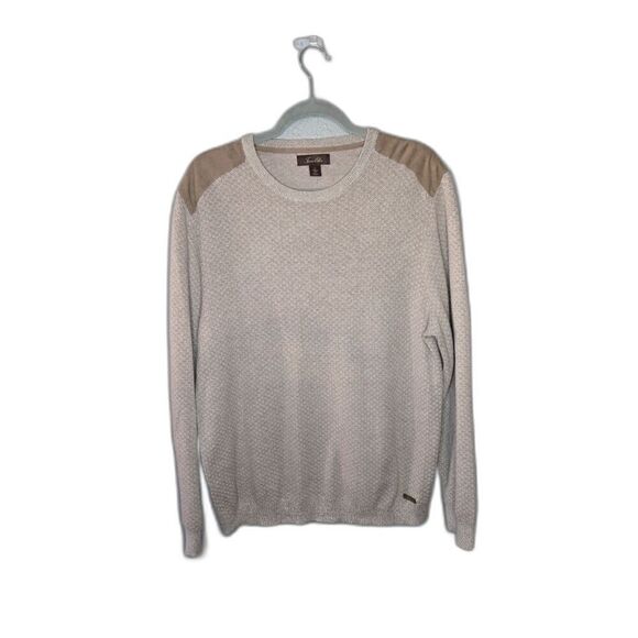 Tasso Elba Men's Silk Blend Knit Pullover Sweater Size Large - Picture 1 of 6